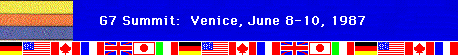 [G7 Summit -- Venice, June 8-10,
1987]